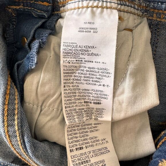 Levi's Blue Denim Overalls with Adjustable Straps - Picture 7 of 7